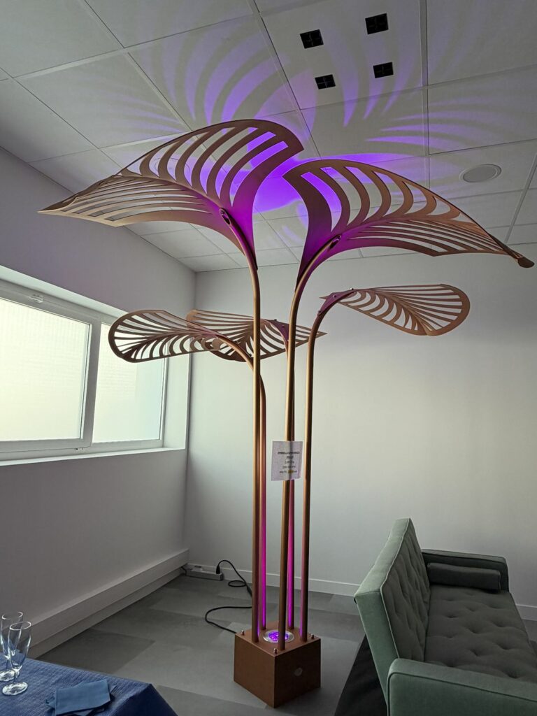Un luminaire de la Manufacture du Parc