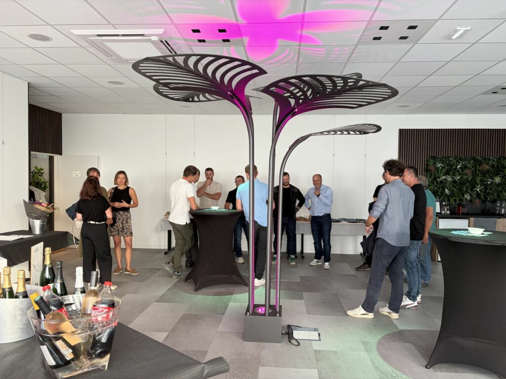 Un cocktail privé dans la salle Galaxie