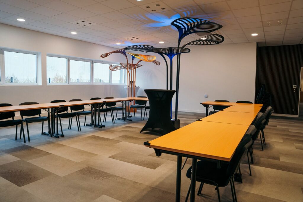 La salle Galaxie en configuration en U